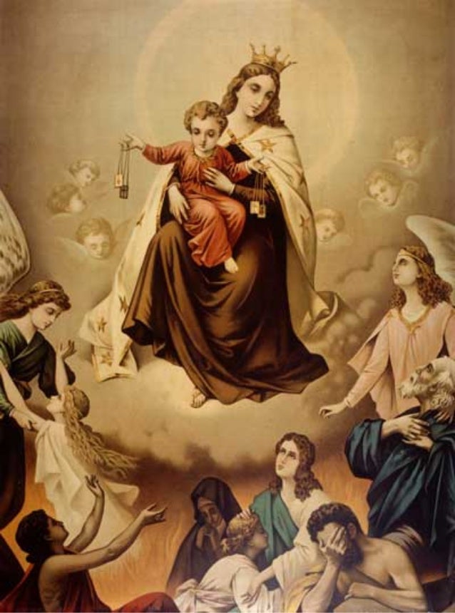 Novena en sufragio de las benditas animas del purgatorio