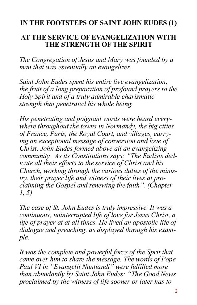 Novena to saint John Eudes