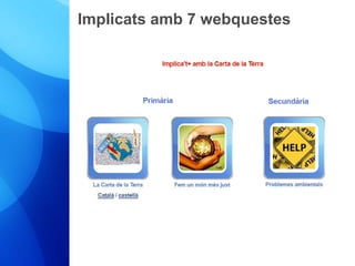 Implicats amb 7 webquestes 
 