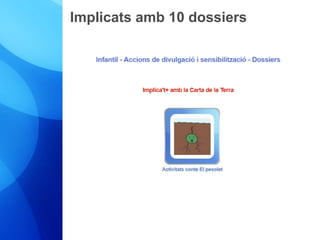 Implicats amb 10 dossiers 
 