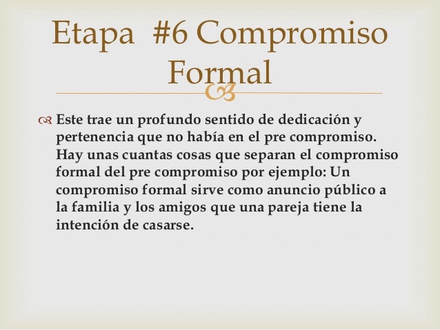 Noviazgo y etapas Noviazgo y etapas