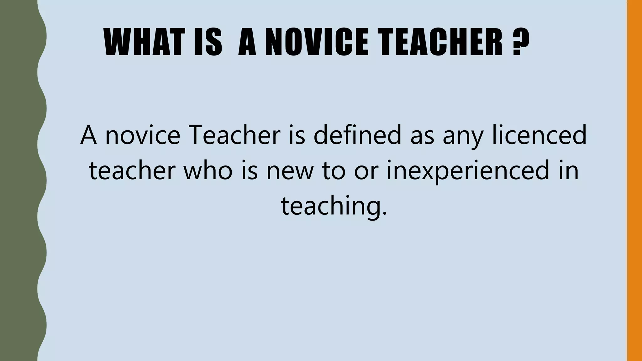 Novice and expert teacher | PPT