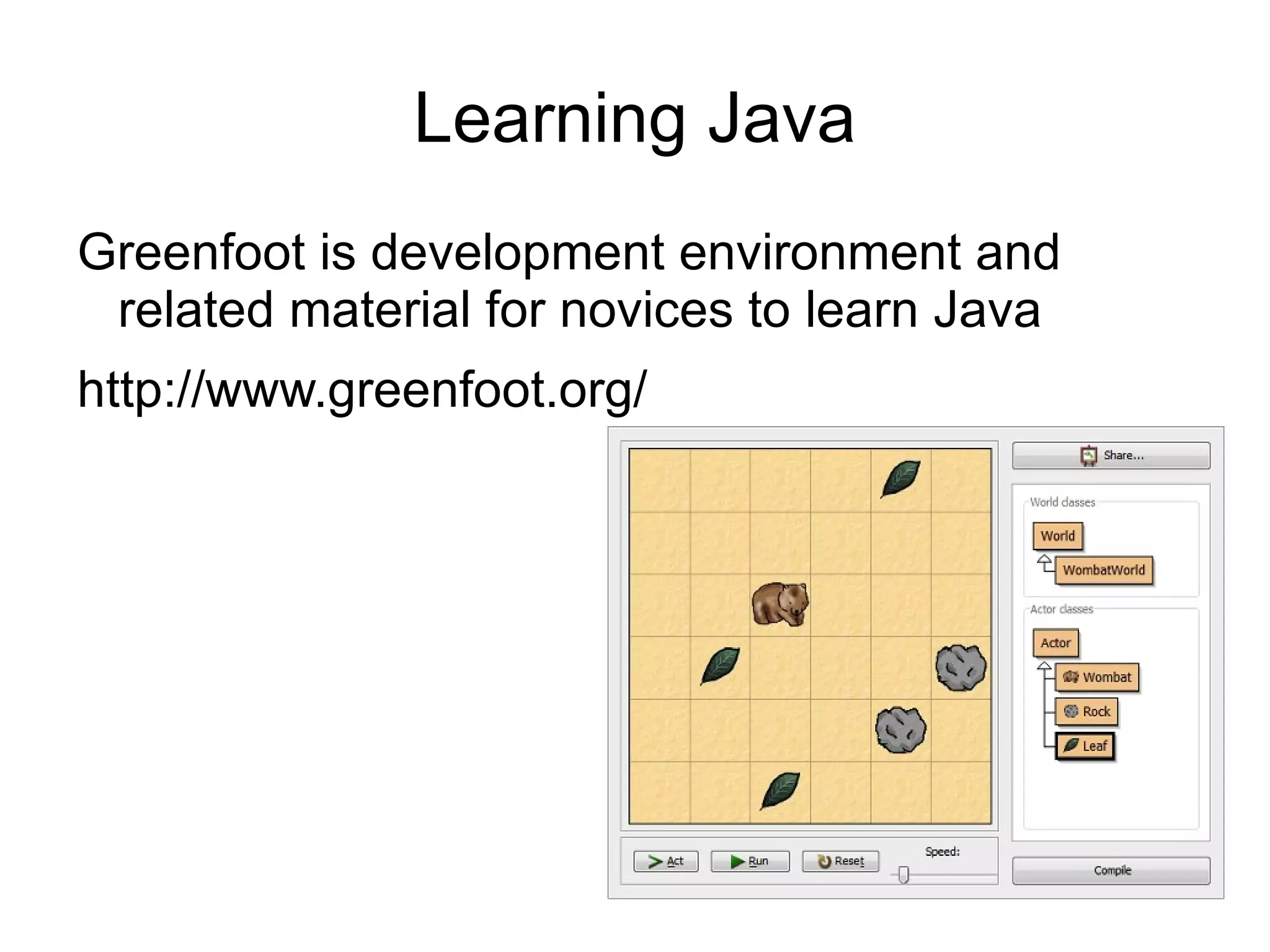 Better jobs “ Coding – the new Latin” How Write programs to solve problems 