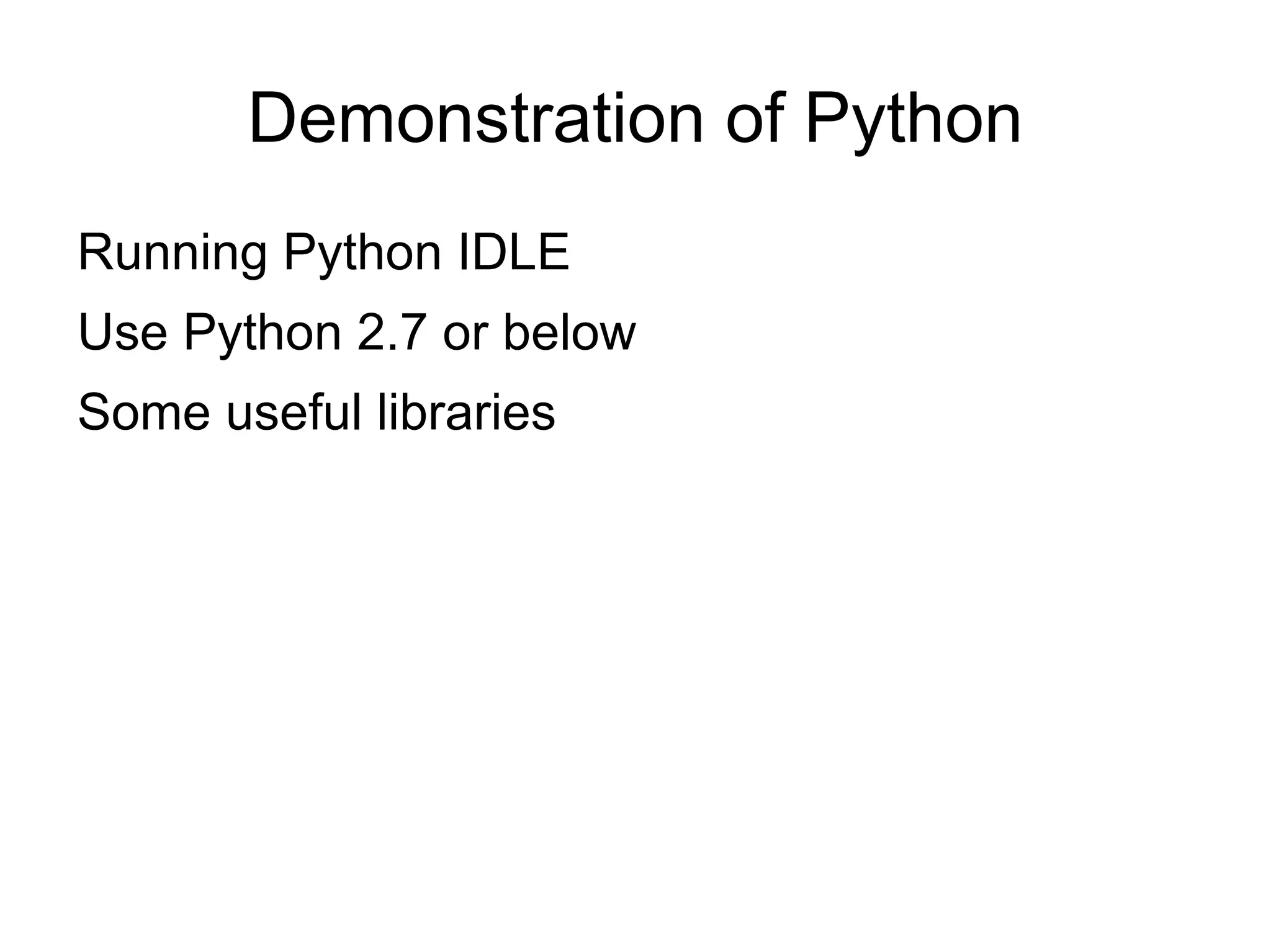 Introduction Why Solve a problem (desktop, mobile, web, embedded and enterprise) 