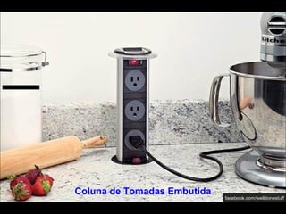 Coluna de Tomadas Embutida 
 
