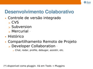 Novidades no Netbeans 6