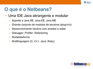 Novidades no Netbeans 6
