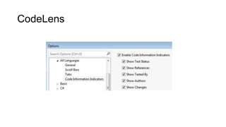 CodeLens

 