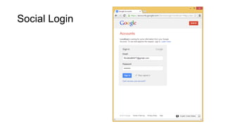 Social Login

 