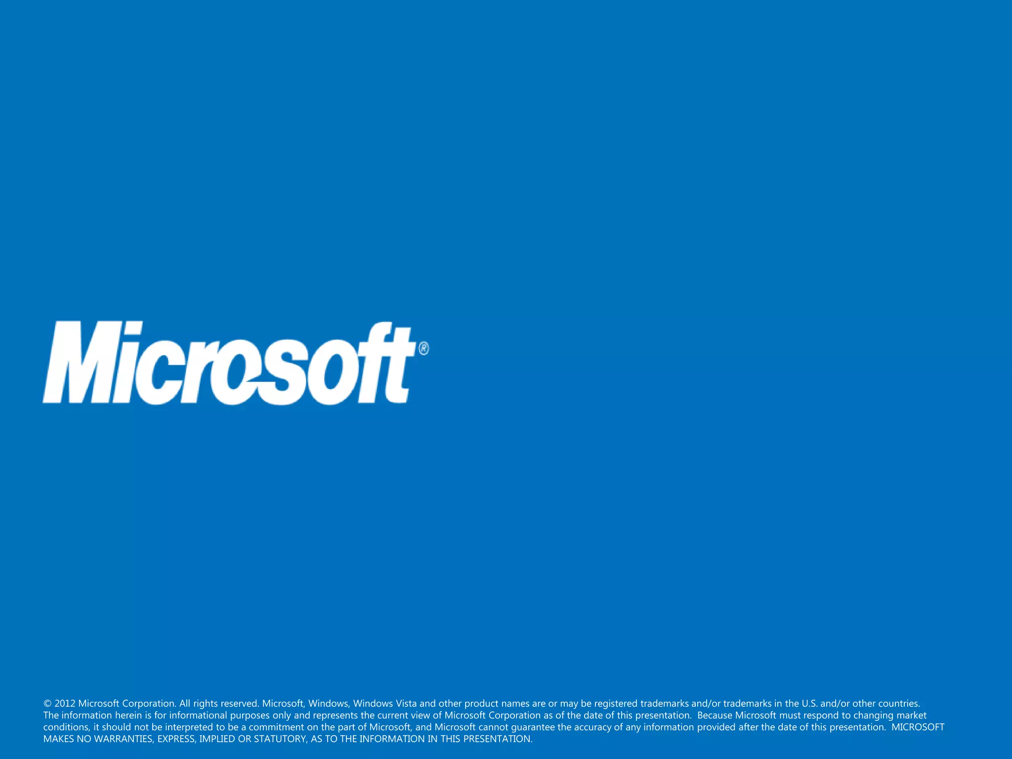 Novidades do VS11, .Net 4.5 e EF5