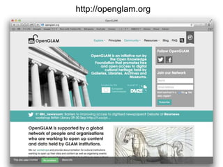 http://openglam.org
 