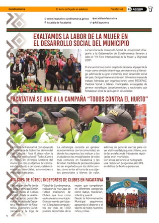 Cundinamarca El éxito reflejado en palabras Facatativá
 