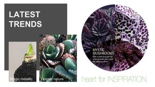 LATEST
TRENDS
Magic metallic Cosmic nature
 