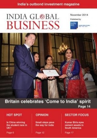 India Global Business e-Magazine November 2014