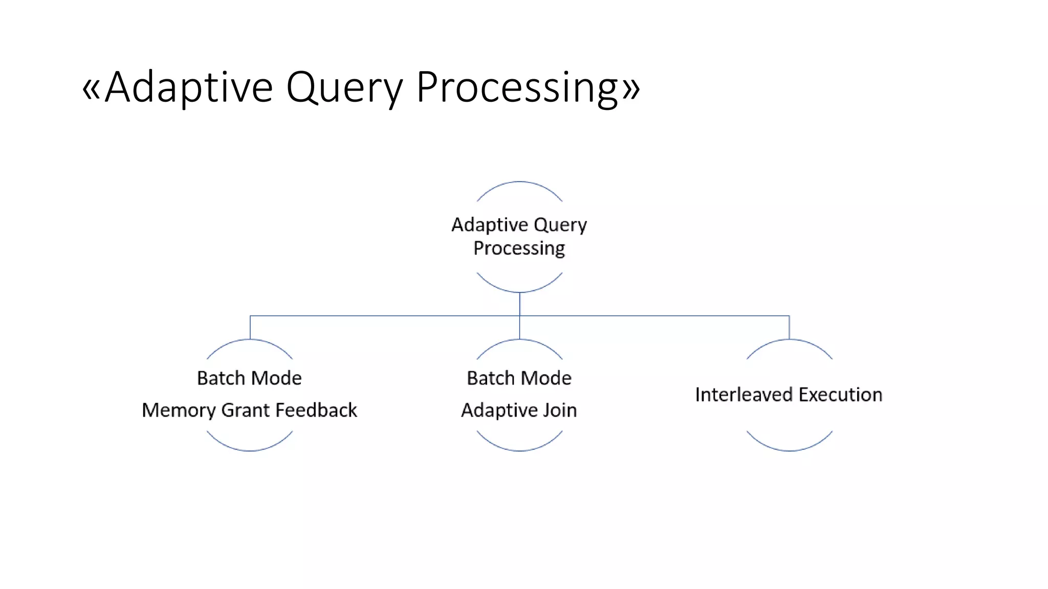 «Adaptive Query Processing»
 