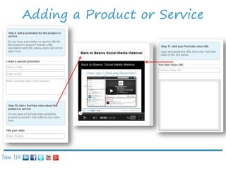Adding a Product or Service

Follow E2M:

 