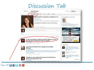 Discussion Tab

Follow E2M:

 