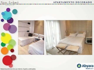 Material preliminar de uso interno. Sujeito a alterações..
 