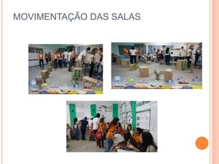 MOVIMENTAÇÃO DAS SALAS
 