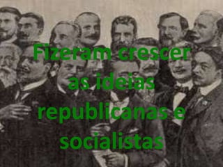 Em 1808 dá-se, em Lisboa, o Regicídio, onde morre o Rei D.Carlos e o seu herdeiro, D.Luis. 