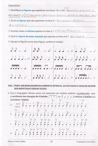 Método de Teoria e Solfejo(Novo Bona)