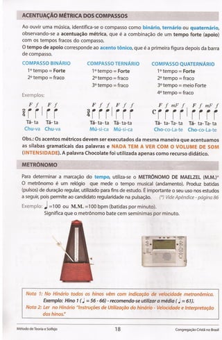 Método de Teoria e Solfejo(Novo Bona)