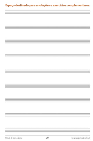 Método de Teoria e Solfejo(Novo Bona)