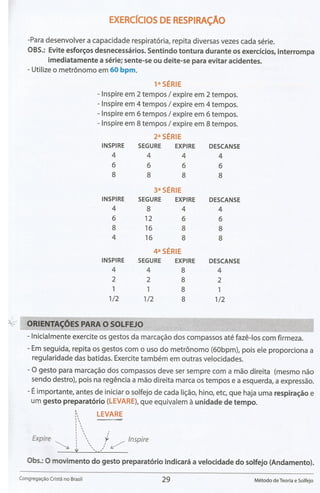 Método de Teoria e Solfejo(Novo Bona)