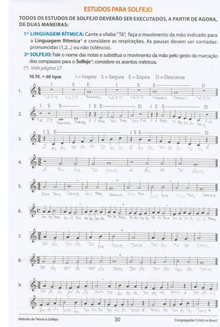 Método de Teoria e Solfejo(Novo Bona)