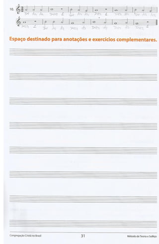 Método de Teoria e Solfejo(Novo Bona)