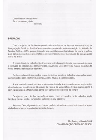 Método de Teoria e Solfejo(Novo Bona)