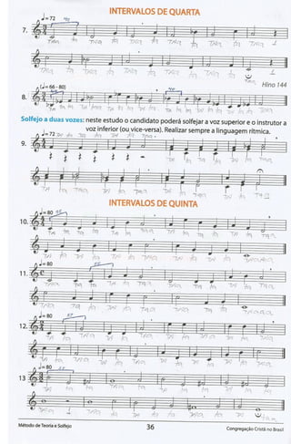 Método de Teoria e Solfejo(Novo Bona)