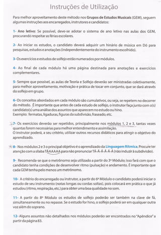 Método de Teoria e Solfejo(Novo Bona)