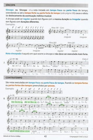 Método de Teoria e Solfejo(Novo Bona)