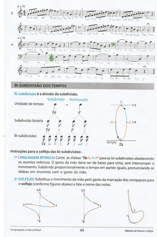 Método de Teoria e Solfejo(Novo Bona)