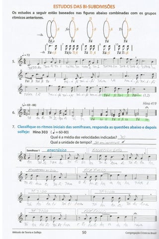 Método de Teoria e Solfejo(Novo Bona)