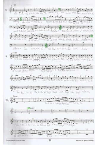 Método de Teoria e Solfejo(Novo Bona)