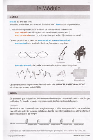 Método de Teoria e Solfejo(Novo Bona)