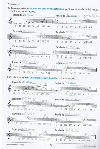 Método de Teoria e Solfejo(Novo Bona)