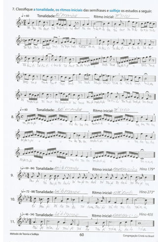 Método de Teoria e Solfejo(Novo Bona)