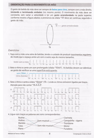 Método de Teoria e Solfejo(Novo Bona)