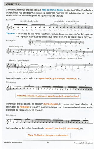 Método de Teoria e Solfejo(Novo Bona)