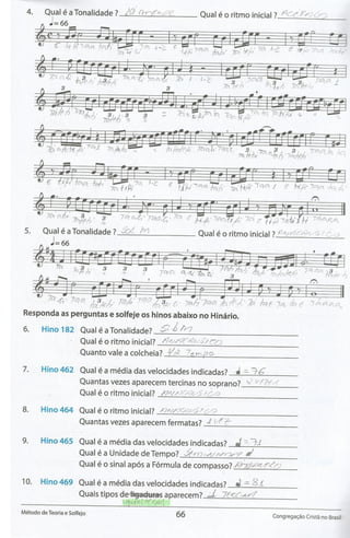 Método de Teoria e Solfejo(Novo Bona)