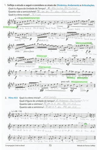 Método de Teoria e Solfejo(Novo Bona)