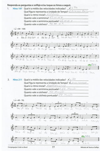 Método de Teoria e Solfejo(Novo Bona)