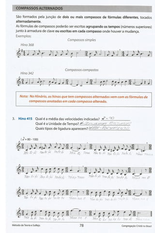 Método de Teoria e Solfejo(Novo Bona)