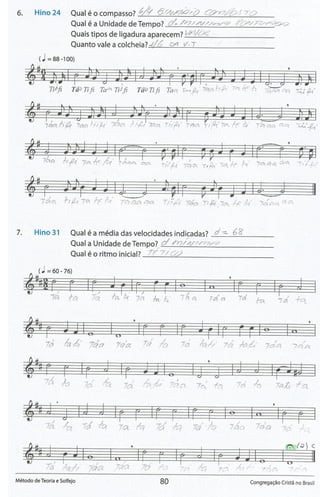 Método de Teoria e Solfejo(Novo Bona)