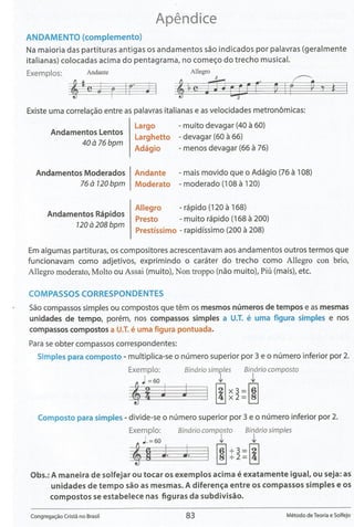 Método de Teoria e Solfejo(Novo Bona)