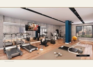 / ESPAÇO FITNESS
Perspectivas meramente ilustrativas
 