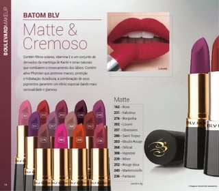 Catalogo atualizado da Boulevard Monde